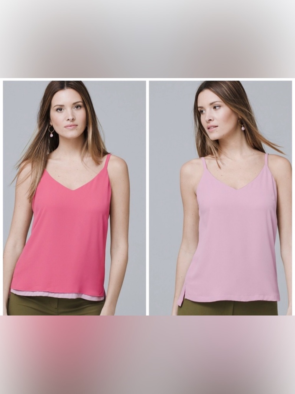 WHBM reversible camisole size small